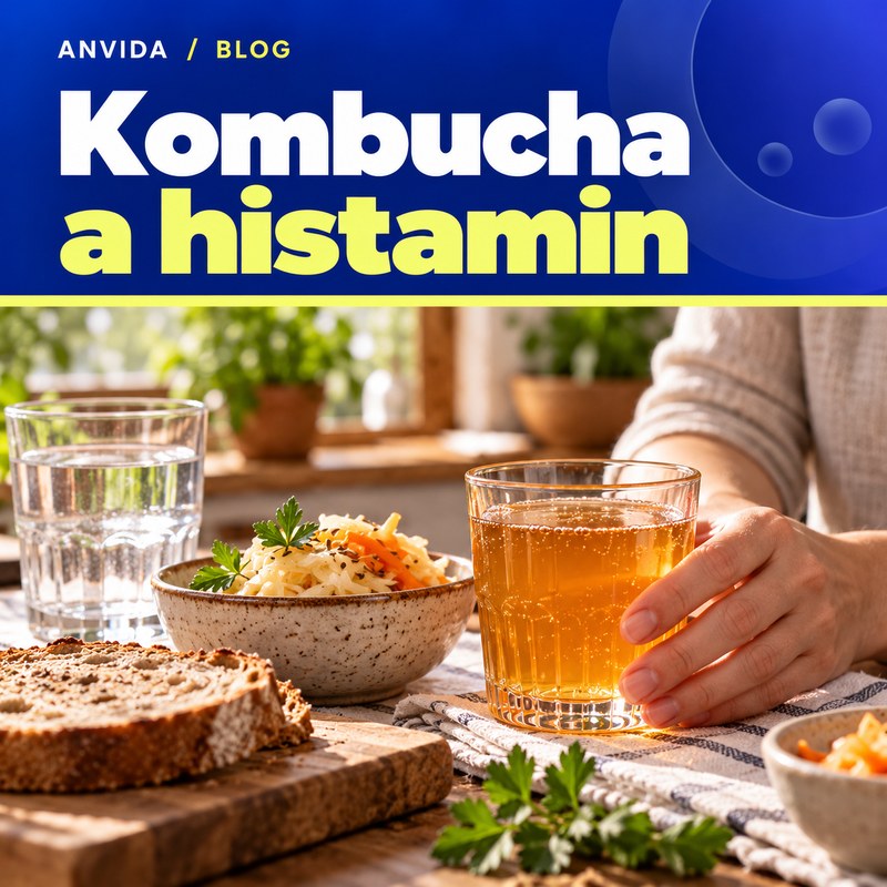 Kombucha a histamin: kdy být opatrný?
