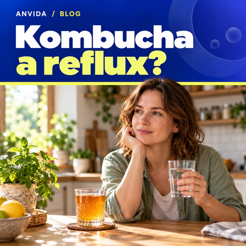 Může se pít kombucha při refluxu?