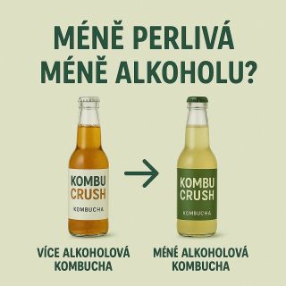 Při výrobě kombuchy často řešíme dvě věci: perlivost a obsah alkoholu. 🫧 Jednoduše řečeno: ➡️ Méně alkoholová kombucha =...